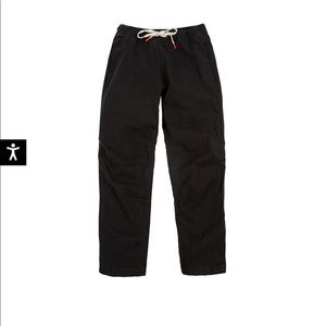 NWT Women’s Topo Designs Dirt Pants Black
